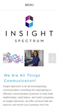 Mobile Screenshot of insightspectrum.com